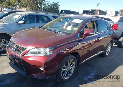 2015 Lexus Rx 450H из США, поврежденный, VIN 2T2ZB1BA2FC003358